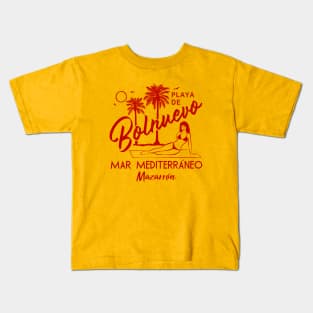 Playa de Bolnuevo Kids T-Shirt